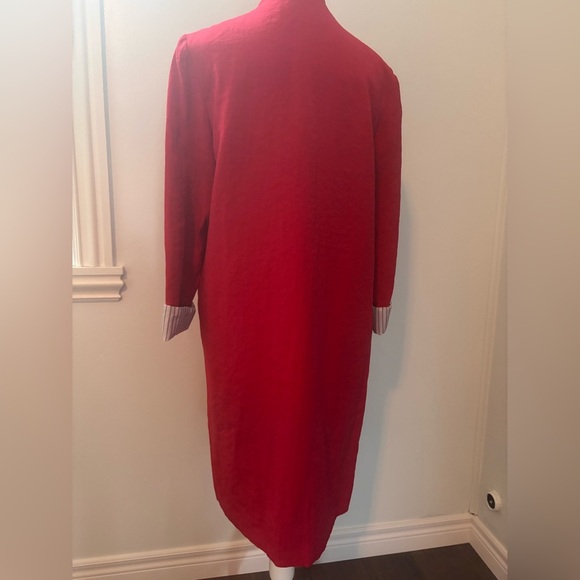 Cop.Copine Cherry Red Open-Front Jacket - Picture 5 of 11